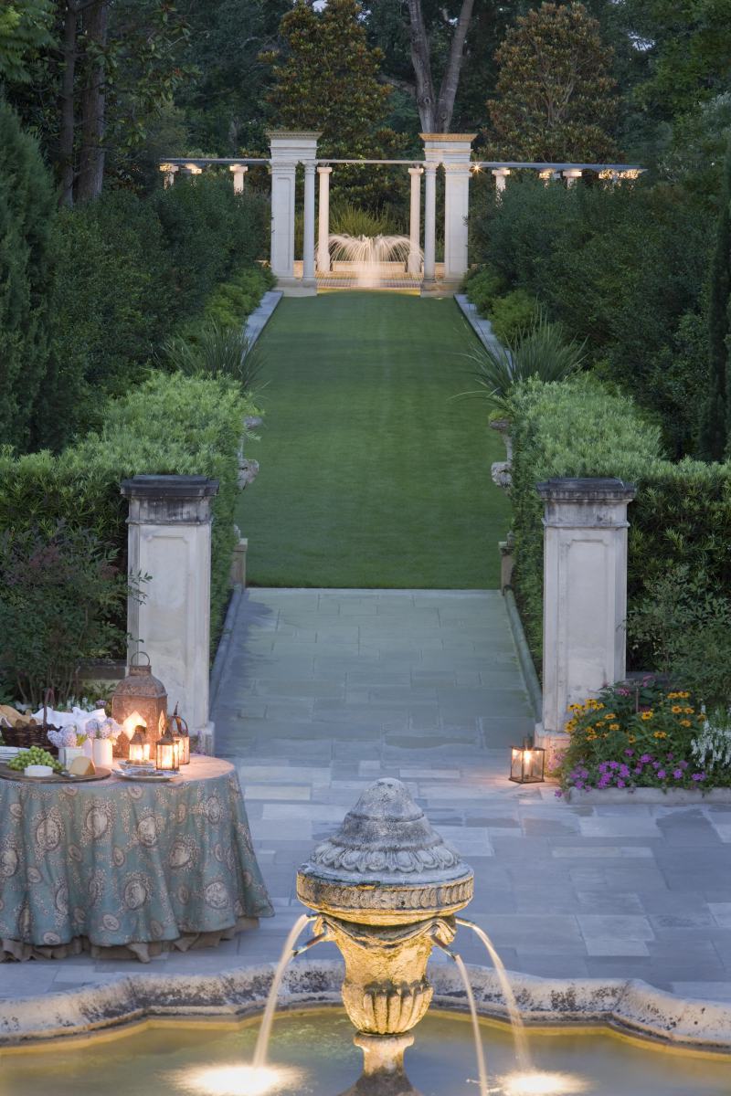 french chateau kara childress fountain 