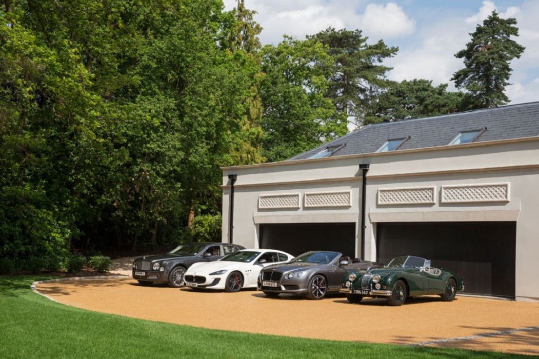 Classical inspired design furze croft garage