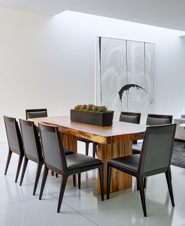 minimalist interior design dining area