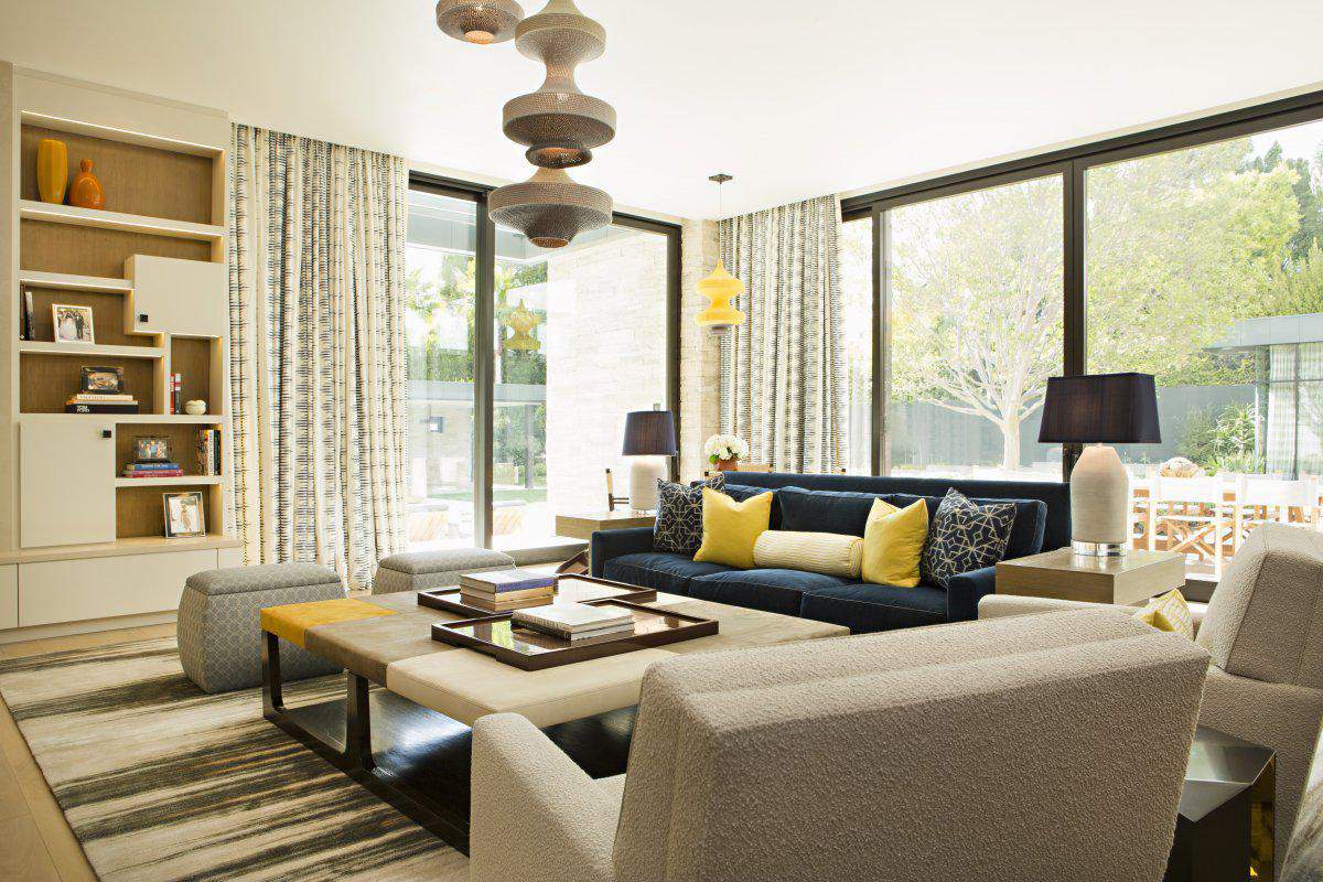 Beverly Hills Modern family room A