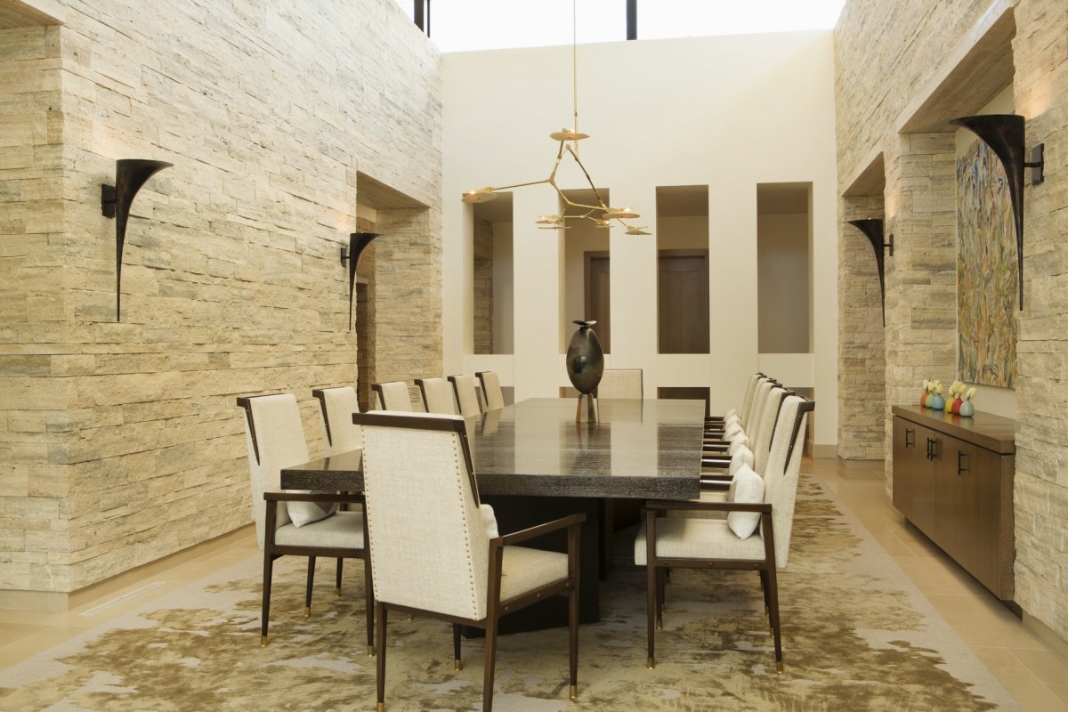 Beverly Hills Modern formal dining room