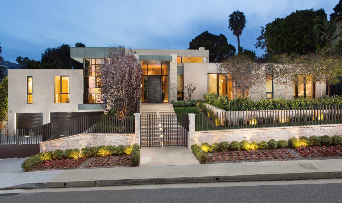 Beverly Hills Modern front exterior