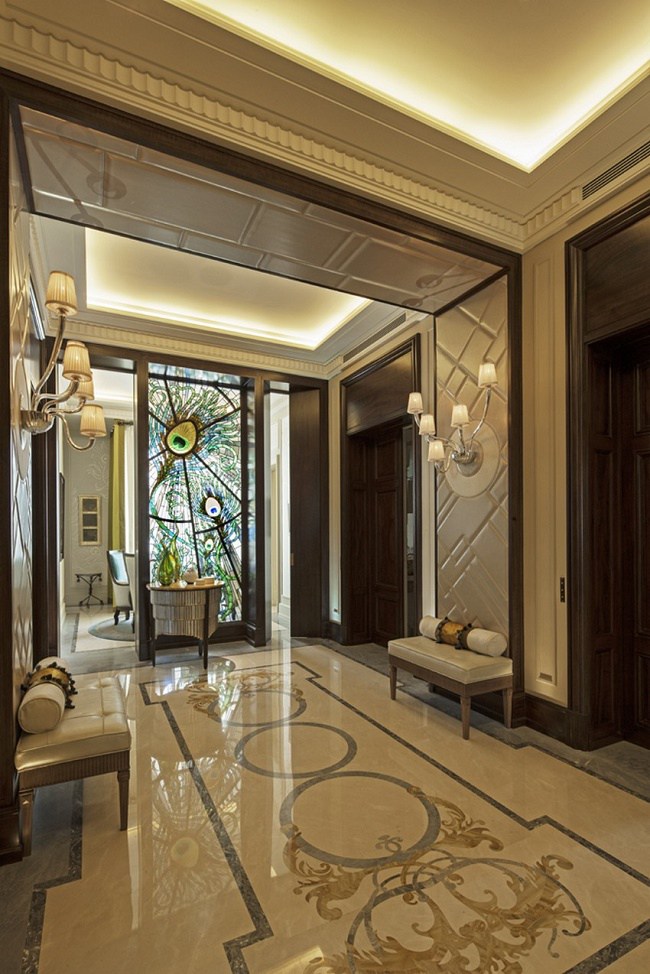 Louis Henri bespoke designed entrance