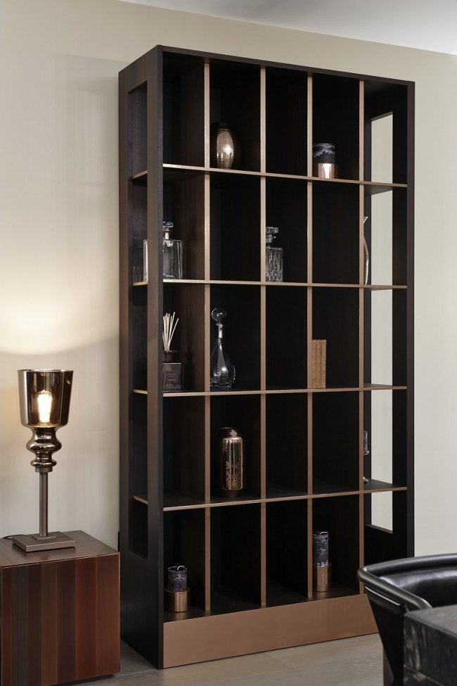 small spaces point west shelving unit