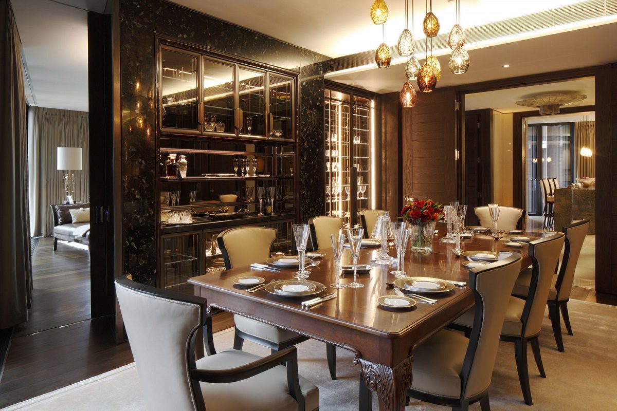 casa forma one hyde park formal bespoke design dining room