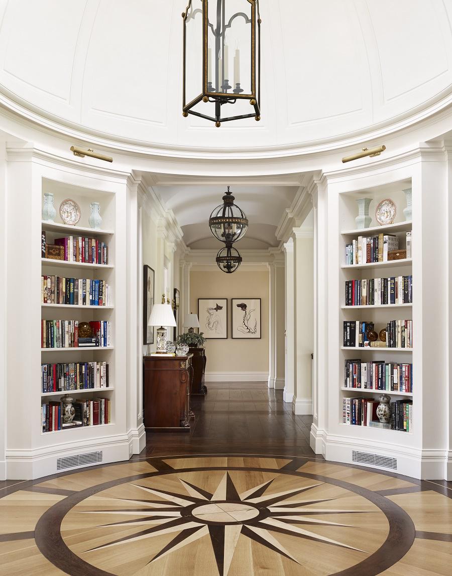 Contemporary Traditional Design bedroom hall