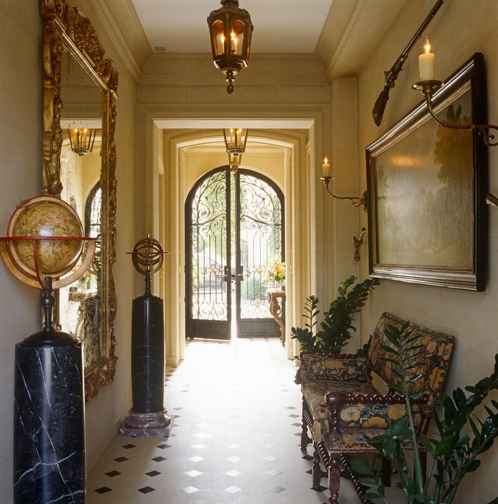 Brian McCarthy 18th-century French design entrance hall