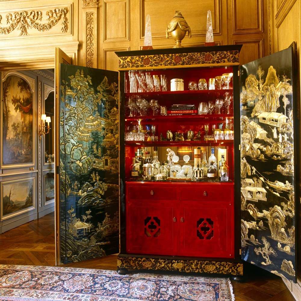 Brian McCarthy 18th-century French design library cabinet