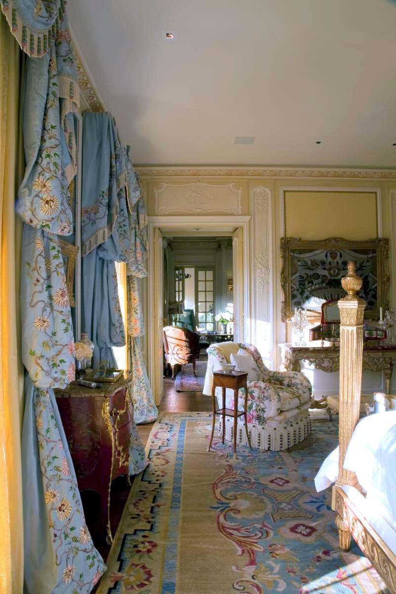 Brian McCarthy 18th-century French design master bedroom A