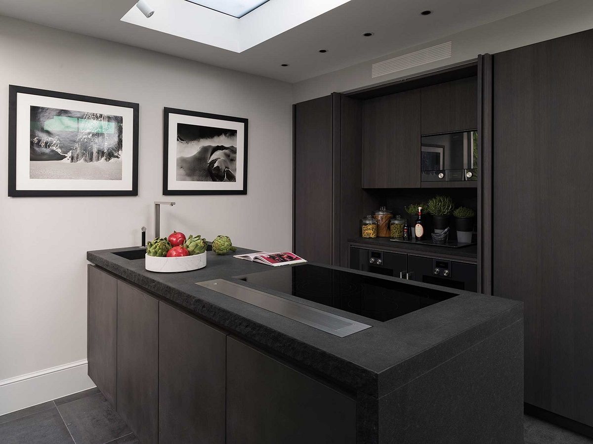 Wilton Knightsbridge townhouse renovation kitchen detail A