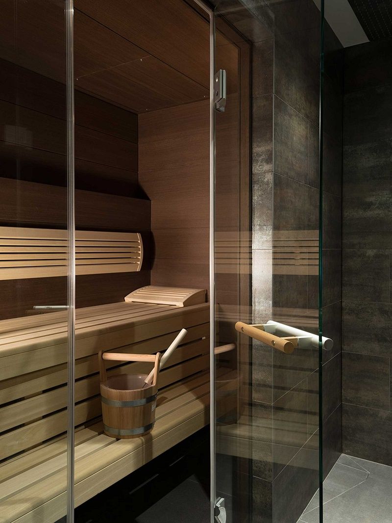 Wilton Knightsbridge townhouse renovation sauna