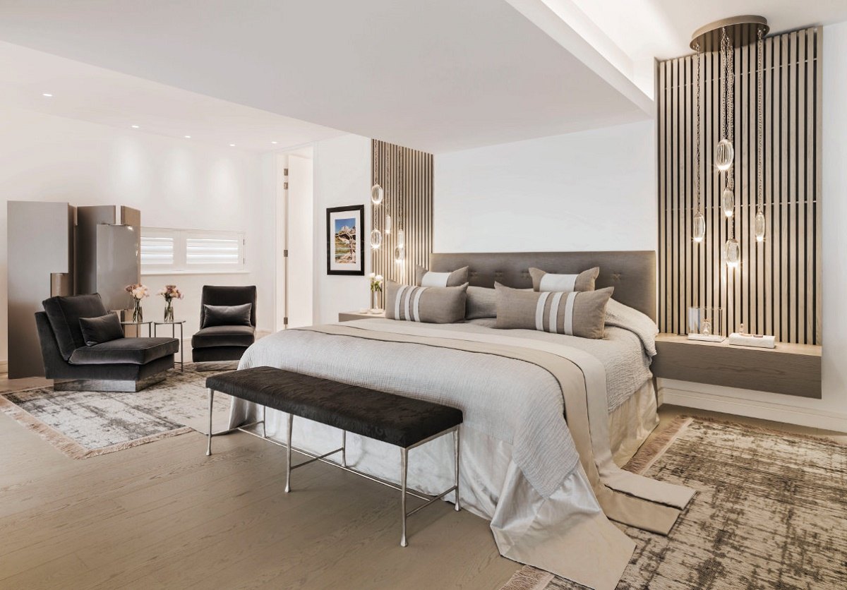 Kelly Hoppen Look master bedroom